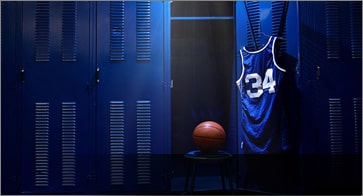 image of uniform and basketball