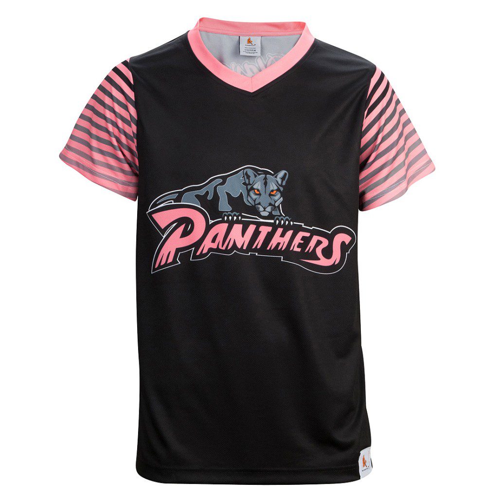 Panthers basketball logo T-shirt