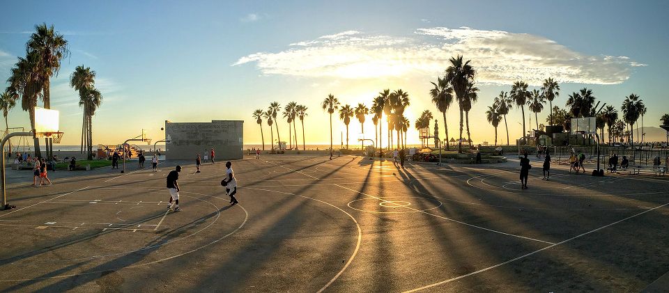 Young Basketball Players